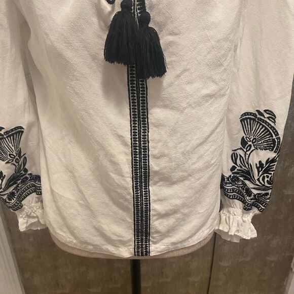 Maje embroidered boho blouse, S - Picture 2 of 11